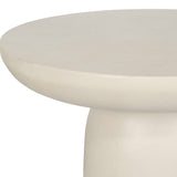 Outdoor Joppa White Outdoor Accent Table