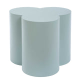 Outdoor Beven Outdoor Light Blue Accent Table