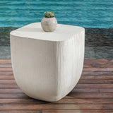 Outdoor Alma Concrete Outdoor Side Table