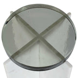 Outdoor Olina Marble Outdoor Accent Table