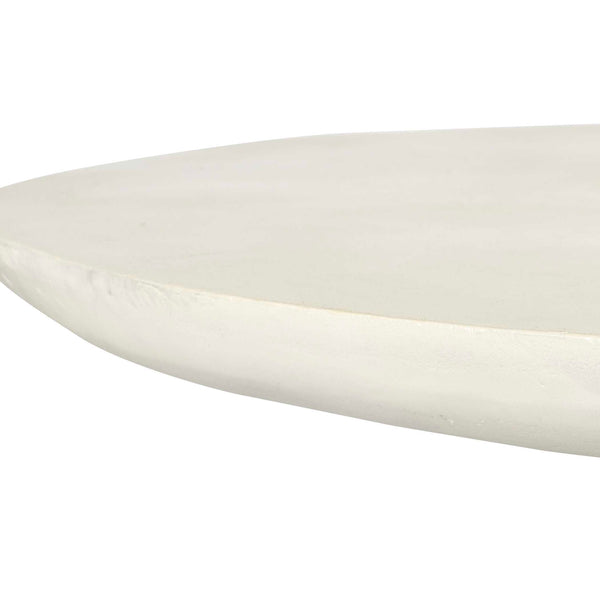 Outdoor Madrone Warm White Outdoor Dining Table