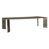 Outdoor Reade Brass Outdoor Coffee Table