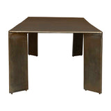 Outdoor Reade Brass Outdoor Coffee Table