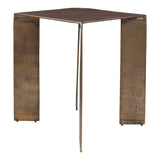 Outdoor Reade Brass Outdoor Accent Table