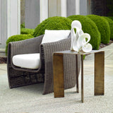 Outdoor Reade Brass Outdoor Accent Table