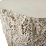 Outdoor Oakmont White Outdoor Side Table