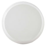 Outdoor Winded Outdoor White Coffee Table