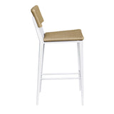 Outdoor Calbas White Outdoor Bar Stool