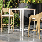 Outdoor Montellano White Outdoor Bar Table