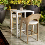 Outdoor Montellano White Outdoor Bar Table