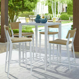 Outdoor Montellano White Outdoor Bar Table