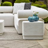 Outdoor Saltwater Concrete Side Table