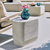 Outdoor Saltwater Concrete Side Table