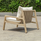 Outdoor Strapped Outdoor Lounge Chair