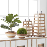 Faux Foliage Potted Faux Fiddle Fig Tree // 24"