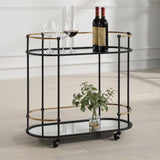 Furniture Andre Iron Bar Cart