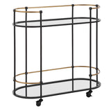 Furniture Andre Iron Bar Cart