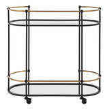 Furniture Andre Iron Bar Cart