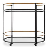 Furniture Andre Iron Bar Cart