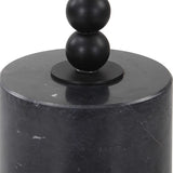 Furniture Bead Drink Table // Black Marble