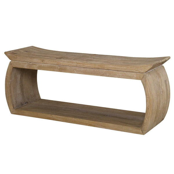 Furniture Connor Elm Wood Bench