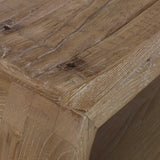Furniture Connor Elm Wood Bench