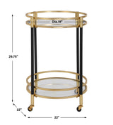 Furniture Dolly Round Bar Cart