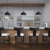 Furniture Klis Counter Stool // Black IN STOCK