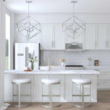 Furniture Ivana Counter Stool // Silver