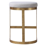 Furniture Ivana Counter Stool // Antique Gold