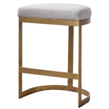 Furniture Ivana Counter Stool // Antique Gold