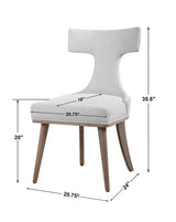 Furniture Klismos Accent Chair // Set of 2