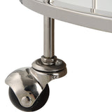 Wall Art Spritz Chrome Bar Cart