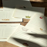 Hand Illustrated Recipe Card Box Set 24