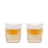 Glass FREEZE™ Cooling Whiskey Glasses - Frost - Set of 2