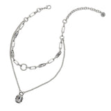 Handmade Alexandra Pewter Necklace - NN3531