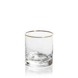 Holiday Bar & Drinkware Negroni Hammered Double Old Fashioned Glass
