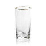 Holiday Bar & Drinkware Negroni Hammered Highball Glass