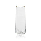 Holiday Bar & Drinkware Negroni Hammered Stemless Flute