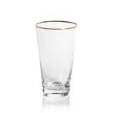 Holiday Bar & Drinkware Negroni Hammered Tapered Highball Glass