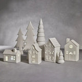 Holiday Decorative Objects Swiss Mountain Porcelian House // 6 Styles