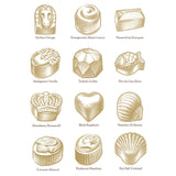 Louis Sherry 12 Piece Chocolate Truffle Set // Zebra by Miles Redd