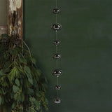 Glass Ball Strands - Grey Luster