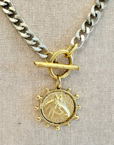 Horse Medallion Necklace