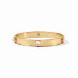 Jewelry Catalina Stone Bangle // Iridescent Rose
