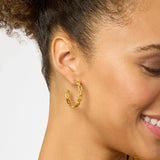 Jewelry Cheval Paperclip Hoop // 2 Sizes