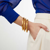 Jewelry Noel Stone Bangle // Cubic Zirconia