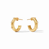 Jewelry Noel Stone Hoop // Cubic Zirconia Small