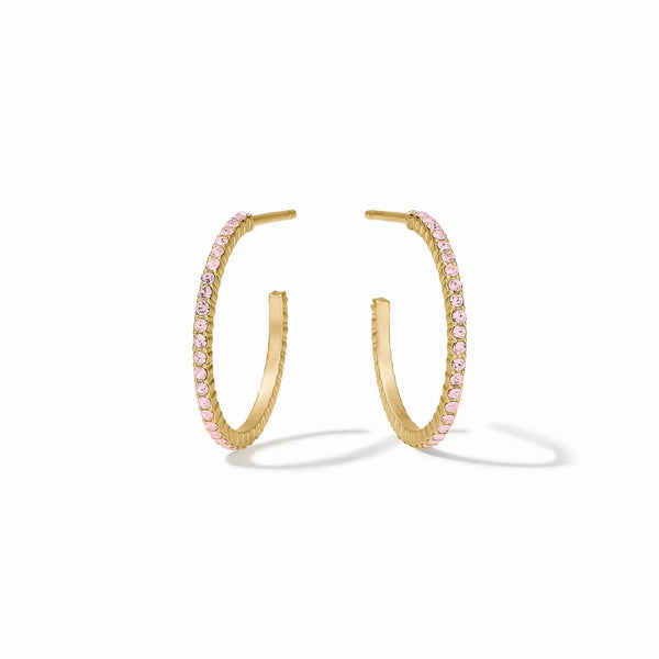 Jewelry Windsor Hoop in Pink // 2 Sizes