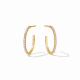 Jewelry Windsor Hoop in Pink // 2 Sizes